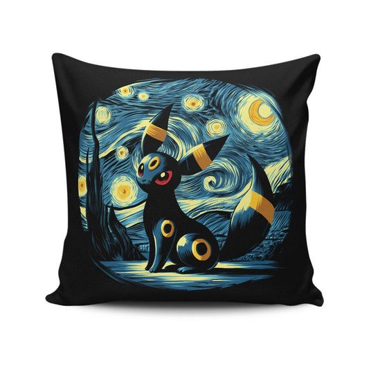 Starry Dark - Throw Pillow