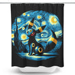 Starry Dark - Shower Curtain