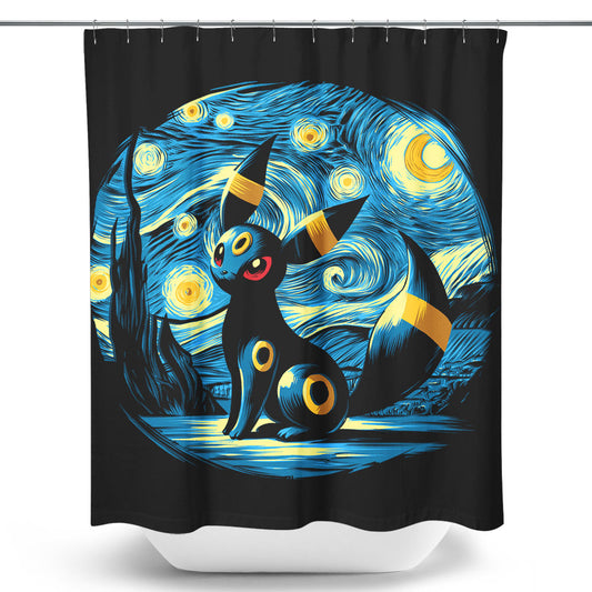 Starry Dark - Shower Curtain