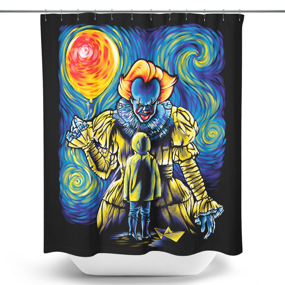 Starry Derry - Shower Curtain