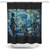 Starry Evil - Shower Curtain