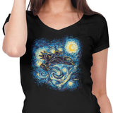 Starry Flight - Women's V-Neck