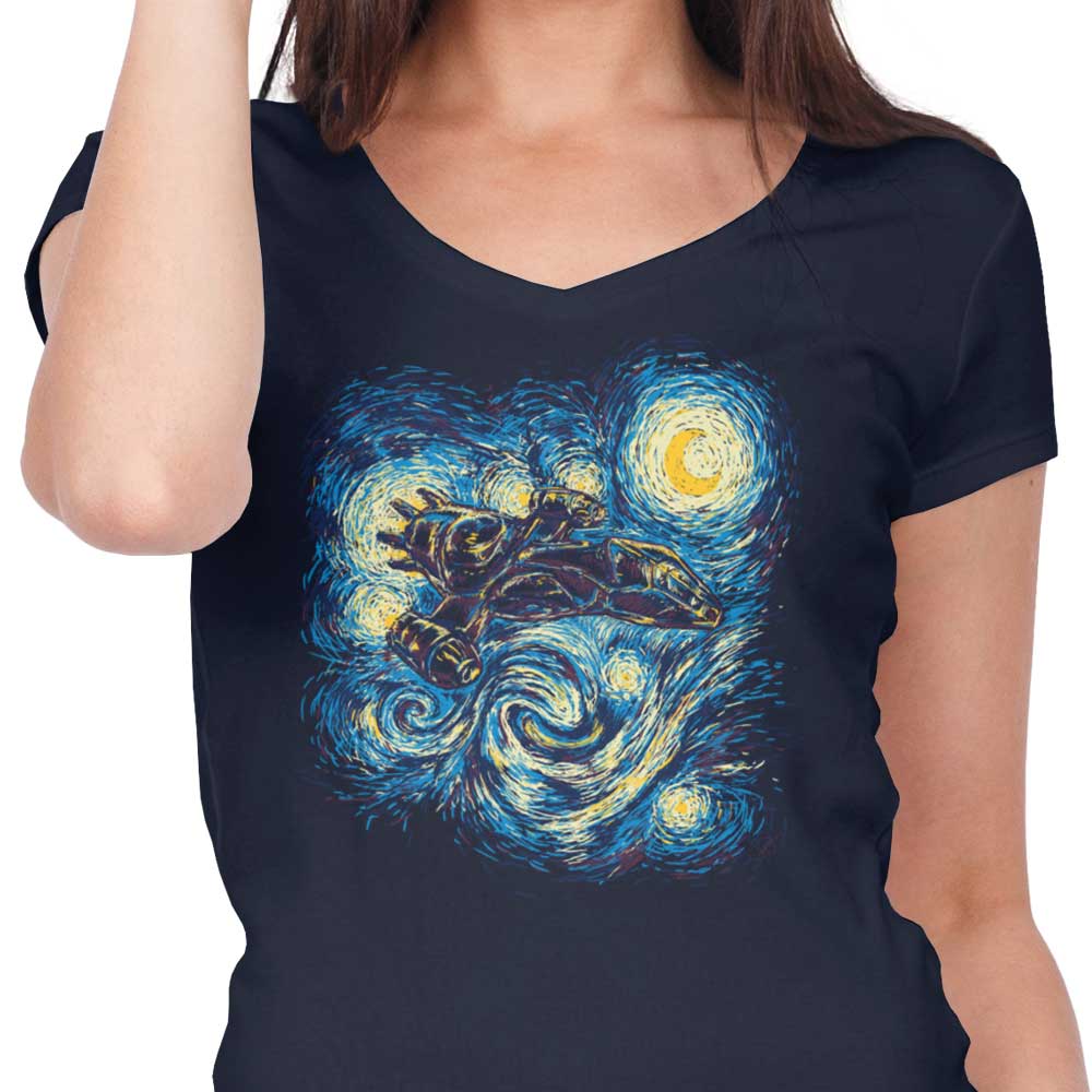 Starry Flight - Women's V-Neck