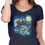 Starry Flight - Women's V-Neck