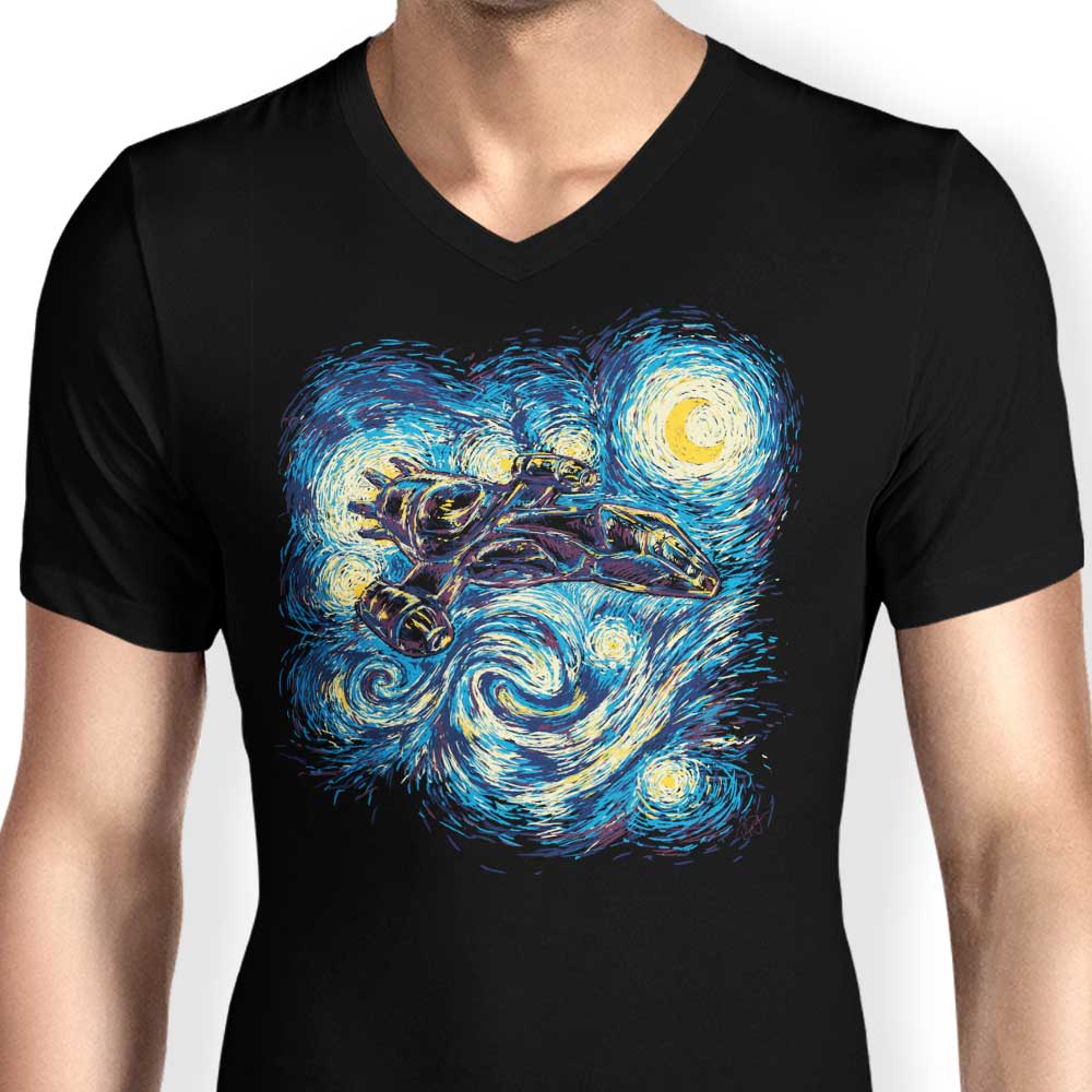 Starry Flight - Men's V-Neck