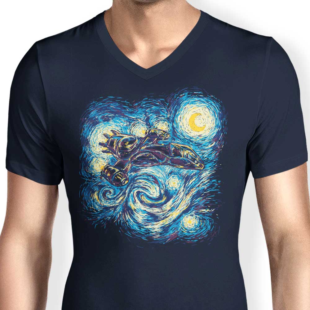 Starry Flight - Men's V-Neck
