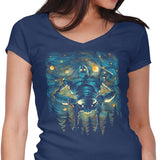 Starry Giant - Women's V-Neck