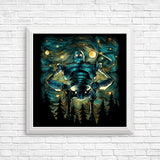 Starry Giant - Posters & Prints