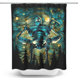 Starry Giant - Shower Curtain