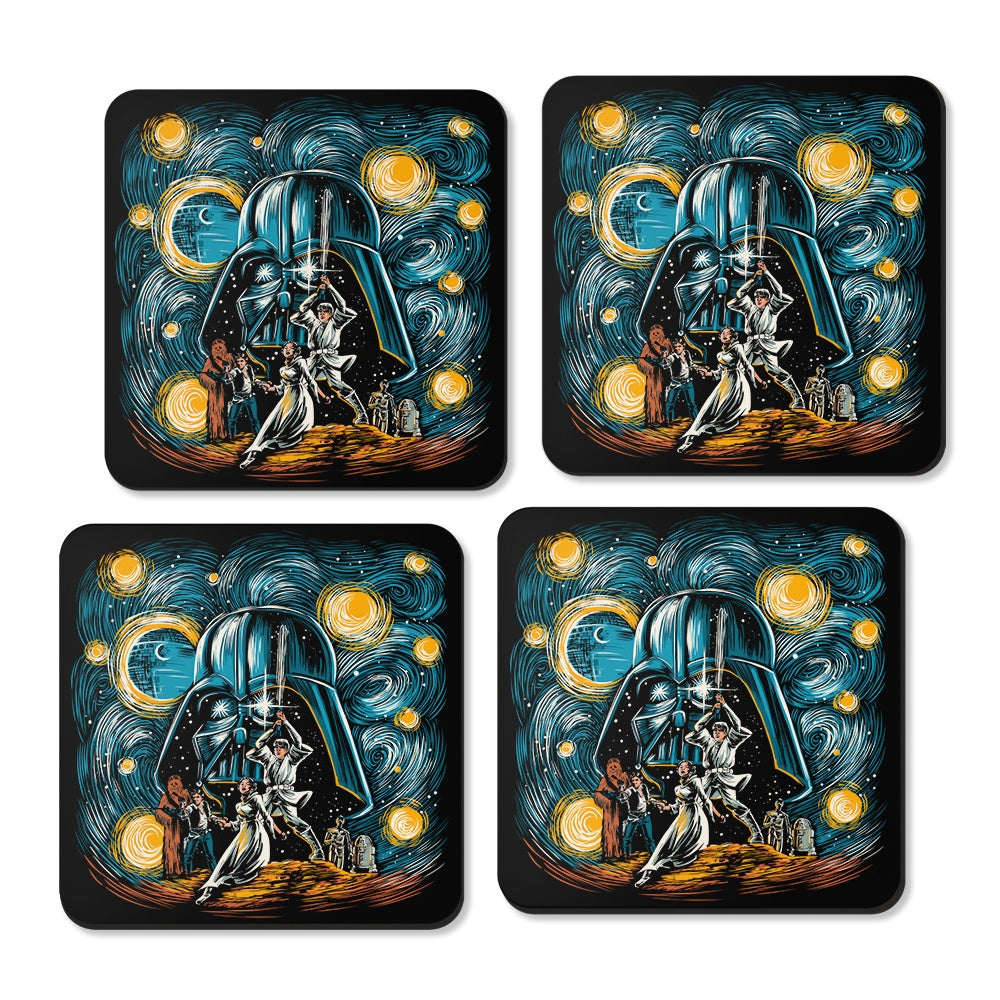 Starry Hope - Coasters