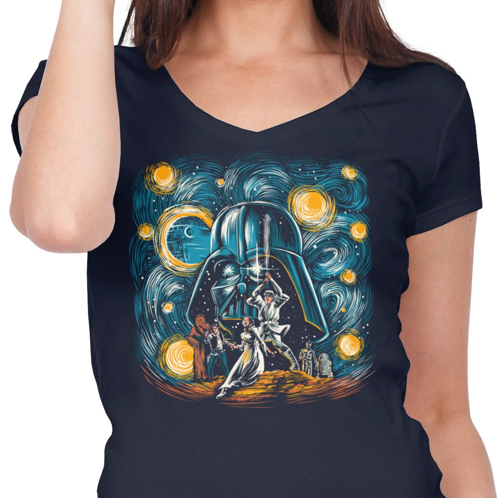 Starry Hope - Women's V-Neck
