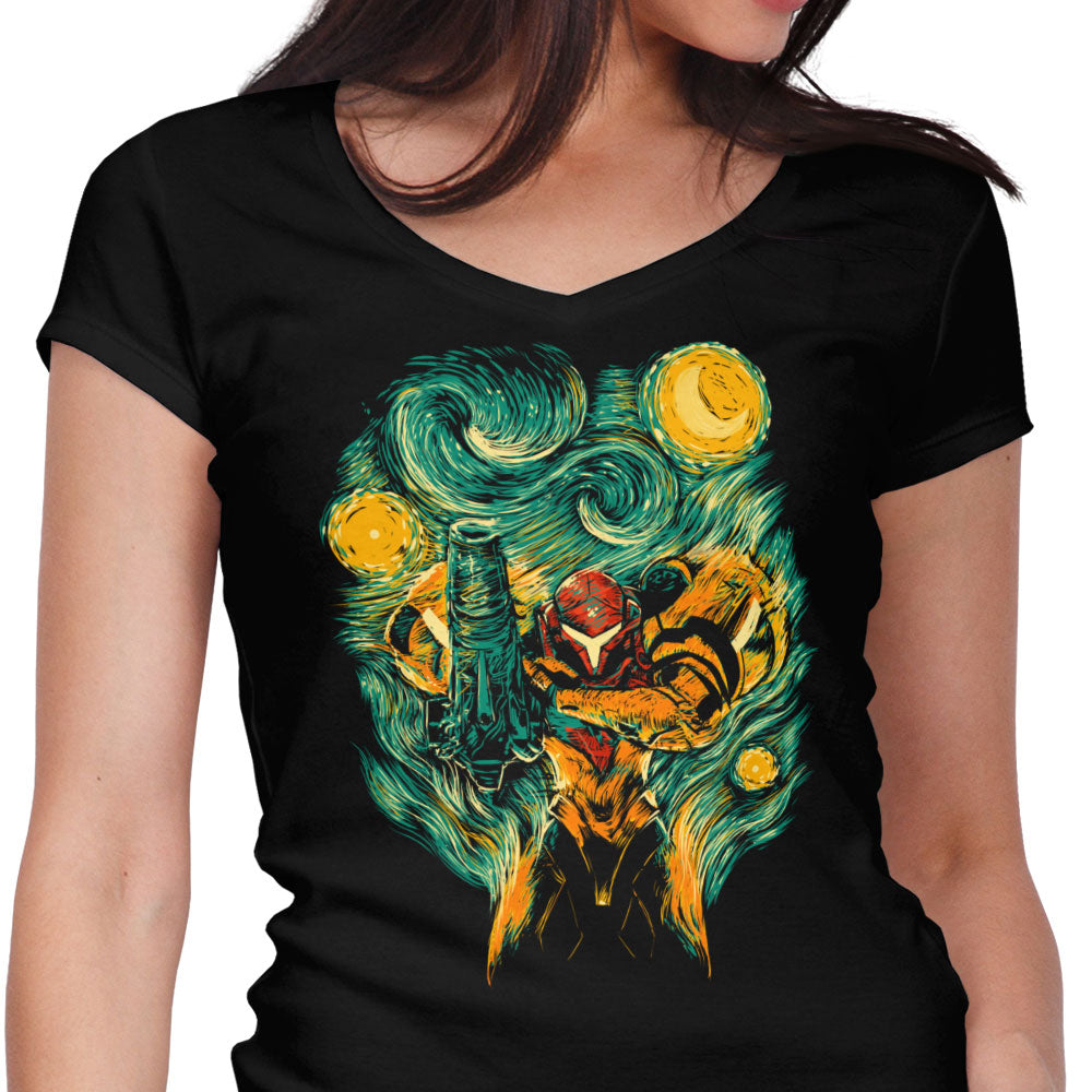 Starry Hunter - Women's V-Neck