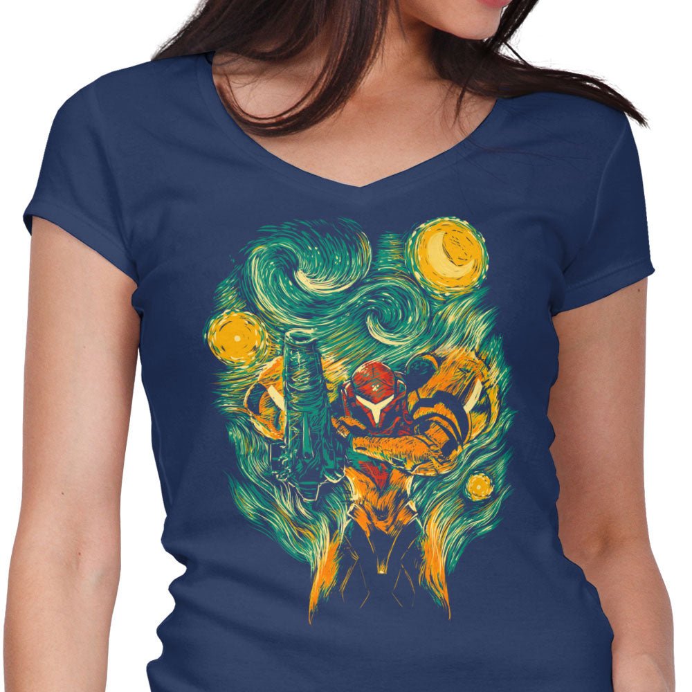Starry Hunter - Women's V-Neck