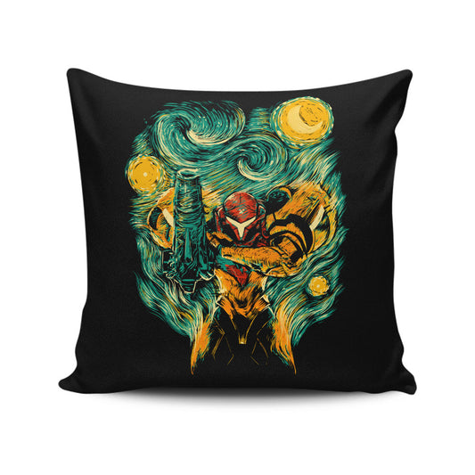Starry Hunter - Throw Pillow