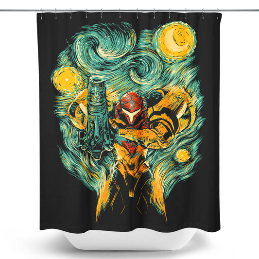 Starry Hunter - Shower Curtain