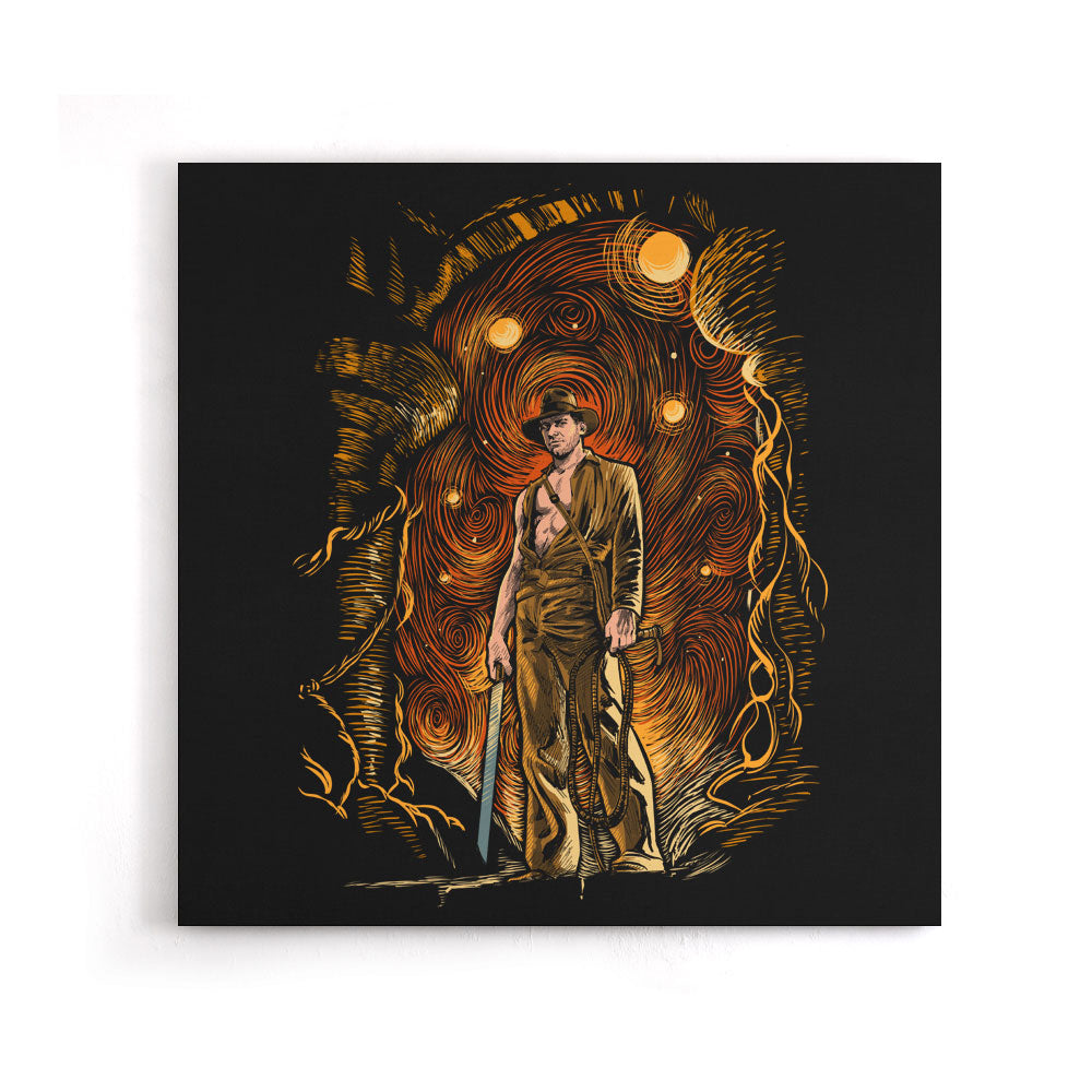 Starry Indy - Canvas Print