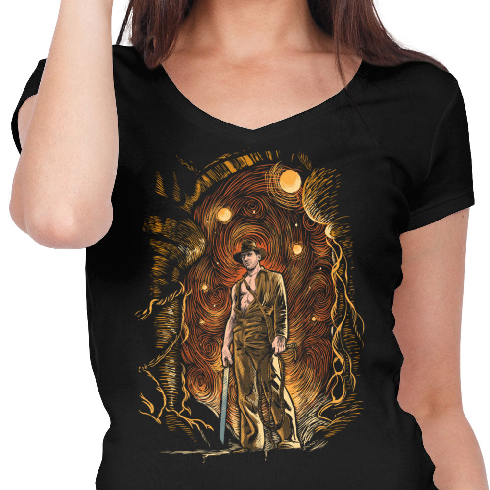 Starry Indy - Women's V-Neck