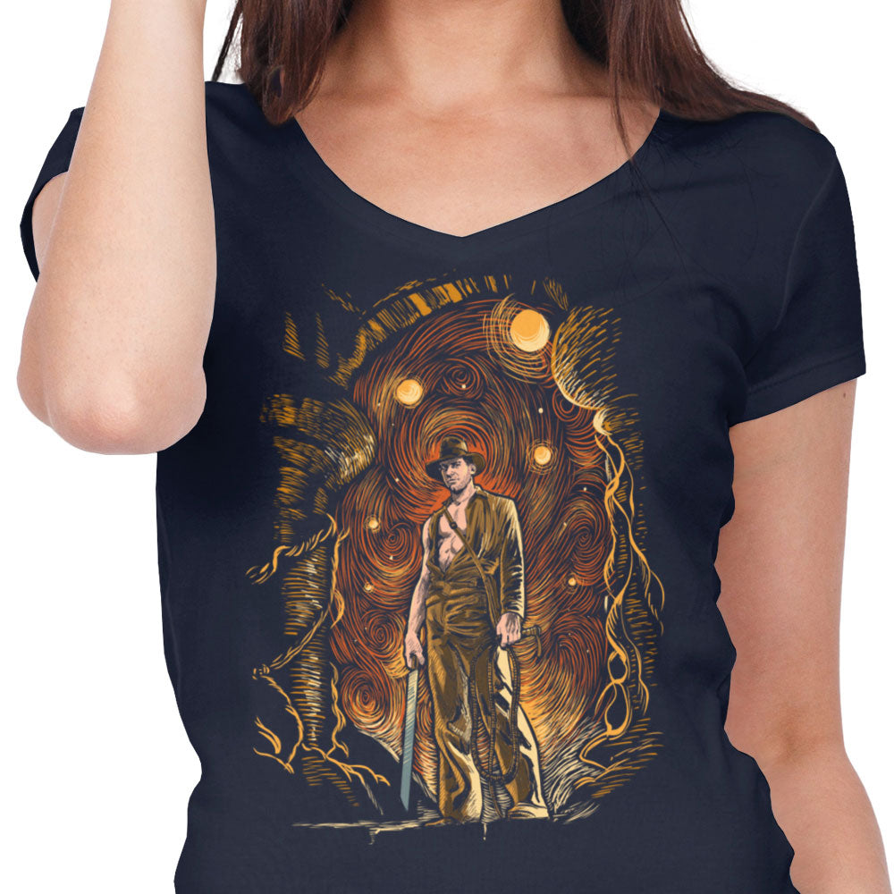 Starry Indy - Women's V-Neck