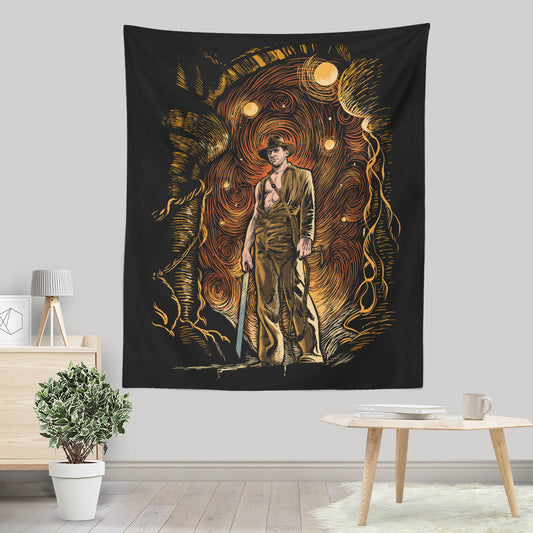 Starry Indy - Wall Tapestry
