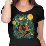 Starry Parker - Women's V-Neck