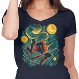 Starry Parker - Women's V-Neck
