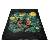 Starry Parker - Fleece Blanket