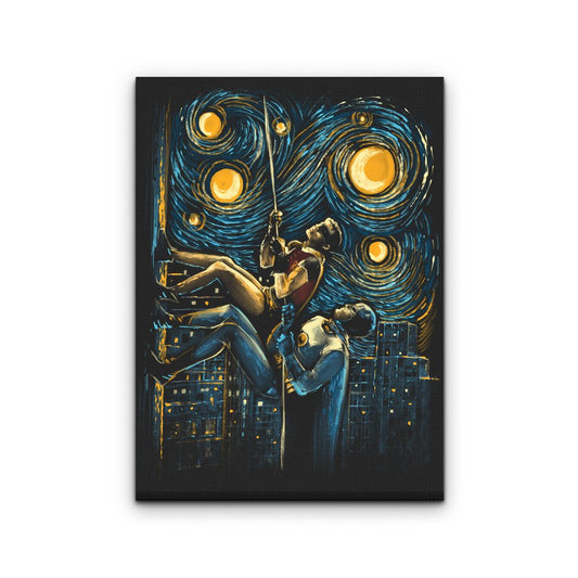 Starry Pow - Canvas Print