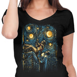 Starry Pow - Women's V-Neck