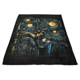 Starry Pow - Fleece Blanket