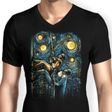 Starry Pow - Men's V-Neck