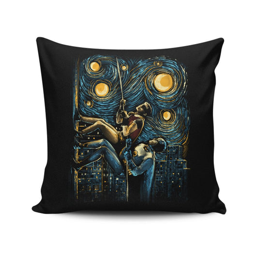 Starry Pow - Throw Pillow