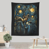 Starry Pow - Wall Tapestry