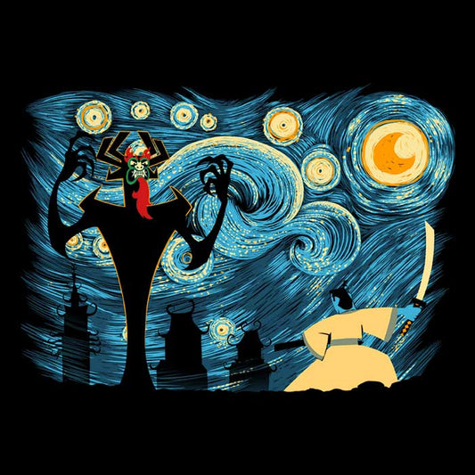 Starry Samurai - Fleece Blanket