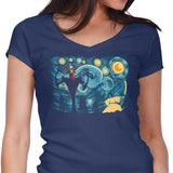 Starry Samurai - Women's V-Neck