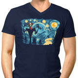 Starry Samurai - Men's V-Neck