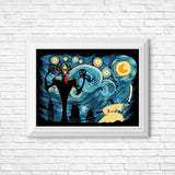 Starry Samurai - Posters & Prints