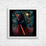 Starry Shadow Lord - Posters & Prints