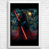 Starry Shadow Lord - Posters & Prints