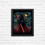Starry Shadow Lord - Posters & Prints