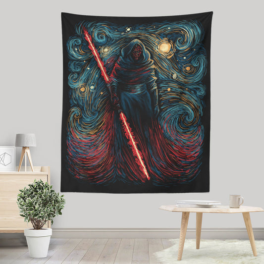 Starry Shadow Lord - Wall Tapestry