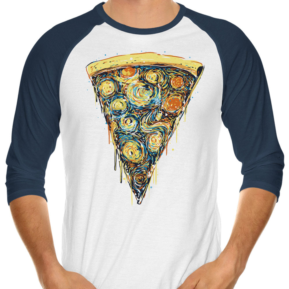 Starry Slice - 3/4 Sleeve Raglan T-Shirt