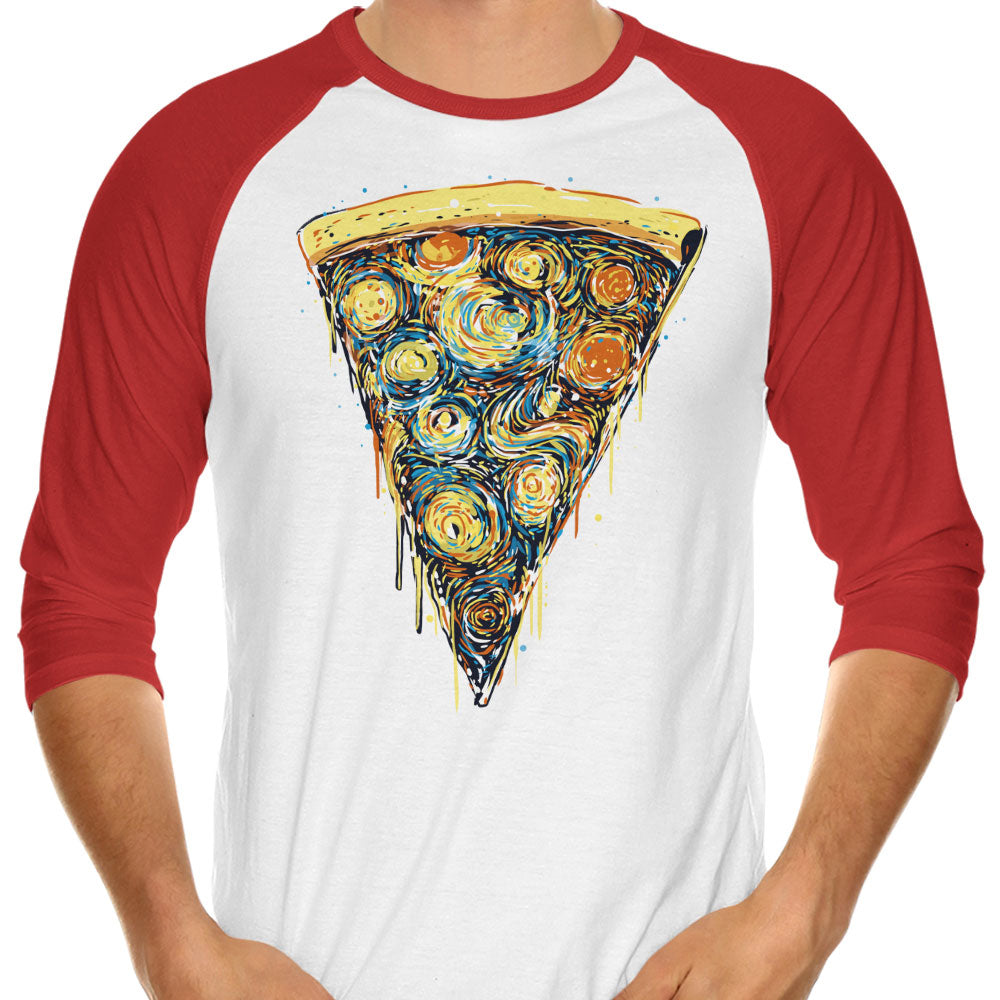 Starry Slice - 3/4 Sleeve Raglan T-Shirt