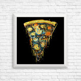 Starry Slice - Posters & Prints