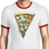 Starry Slice - Ringer T-Shirt