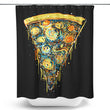 Starry Slice - Shower Curtain