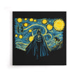 Starry Vader - Canvas Print