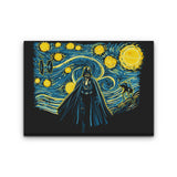 Starry Vader - Canvas Print