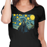 Starry Vader - Women's V-Neck