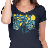 Starry Vader - Women's V-Neck