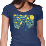 Starry Vader - Women's V-Neck